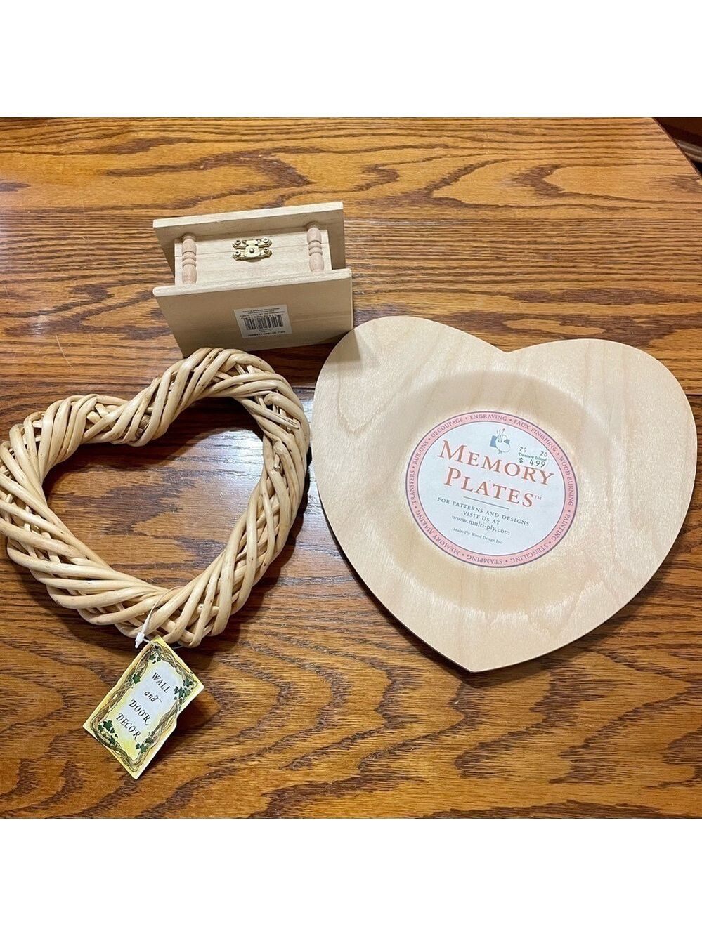 Wooden Craft Bundle 3 Pieces
